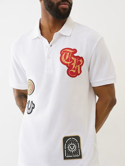 RELAXED PATCH POLO