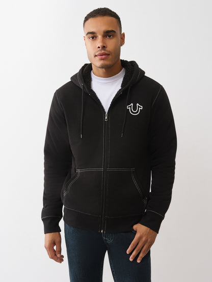 TRUE SHERPA ZIP HOODIE