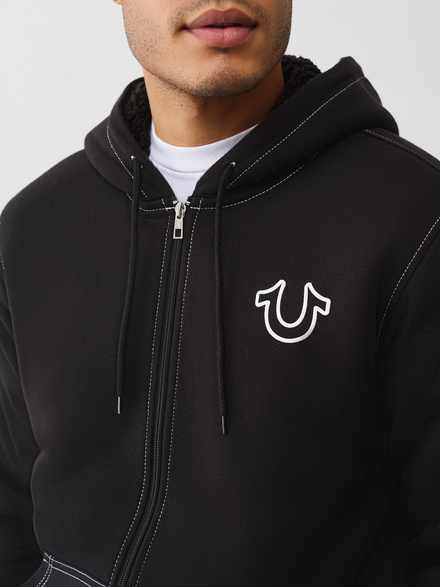 TRUE SHERPA ZIP HOODIE