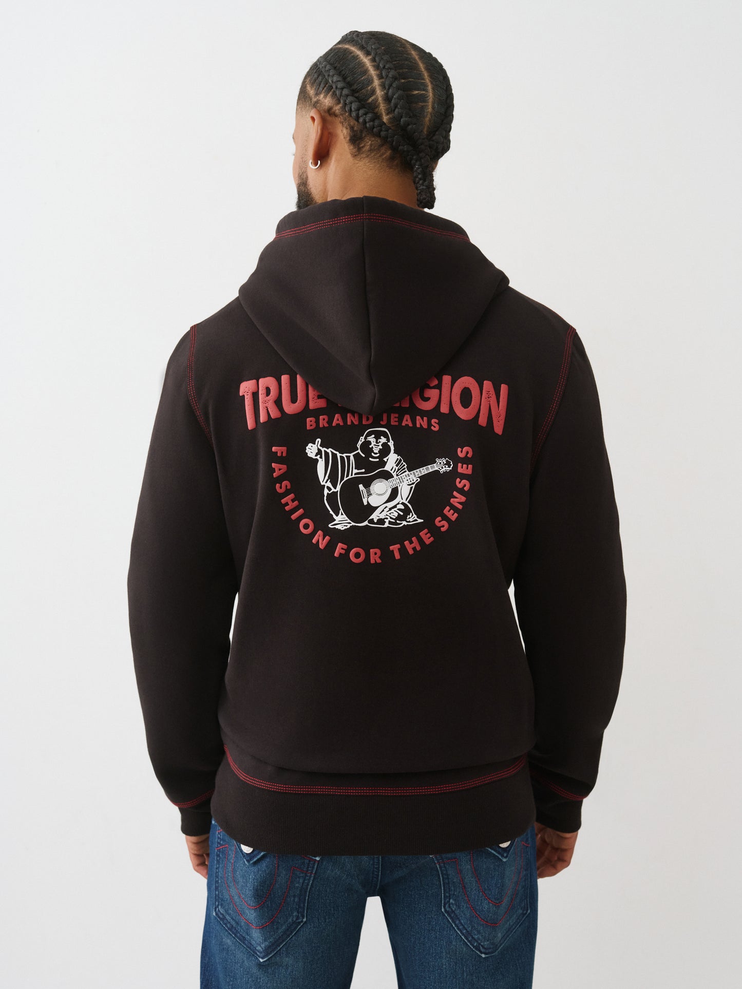 TNL PUFF BUDDHA ZIP HOODIE