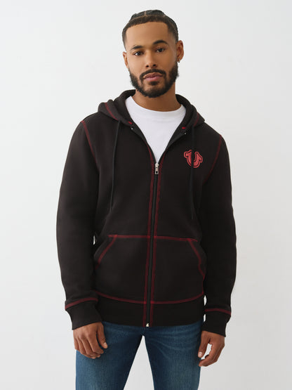 TNL PUFF BUDDHA ZIP HOODIE