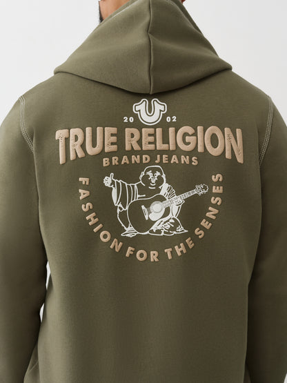 TNL PUFF BUDDHA ZIP HOODIE