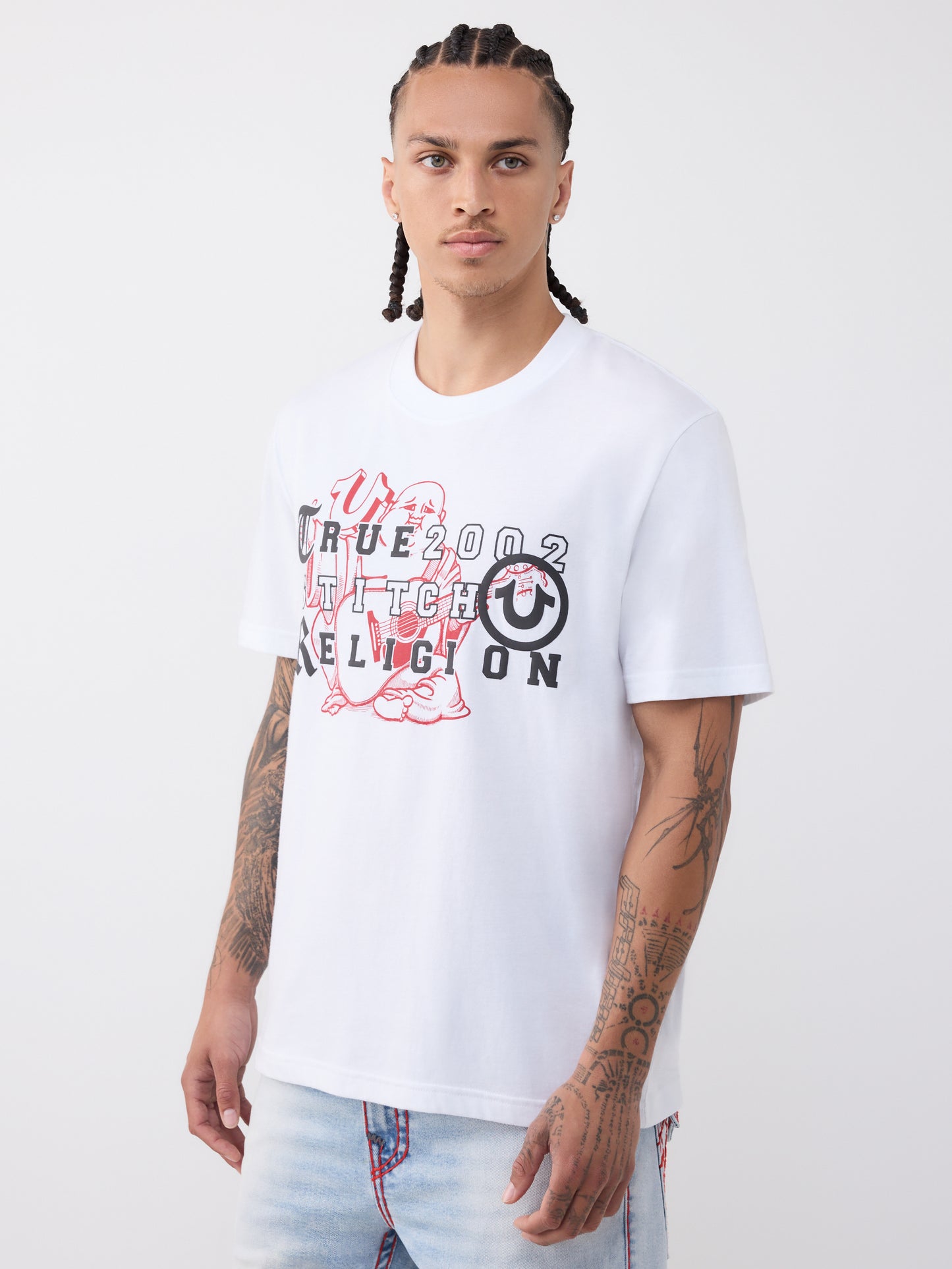 SS BUDDHA LETTERS TEE