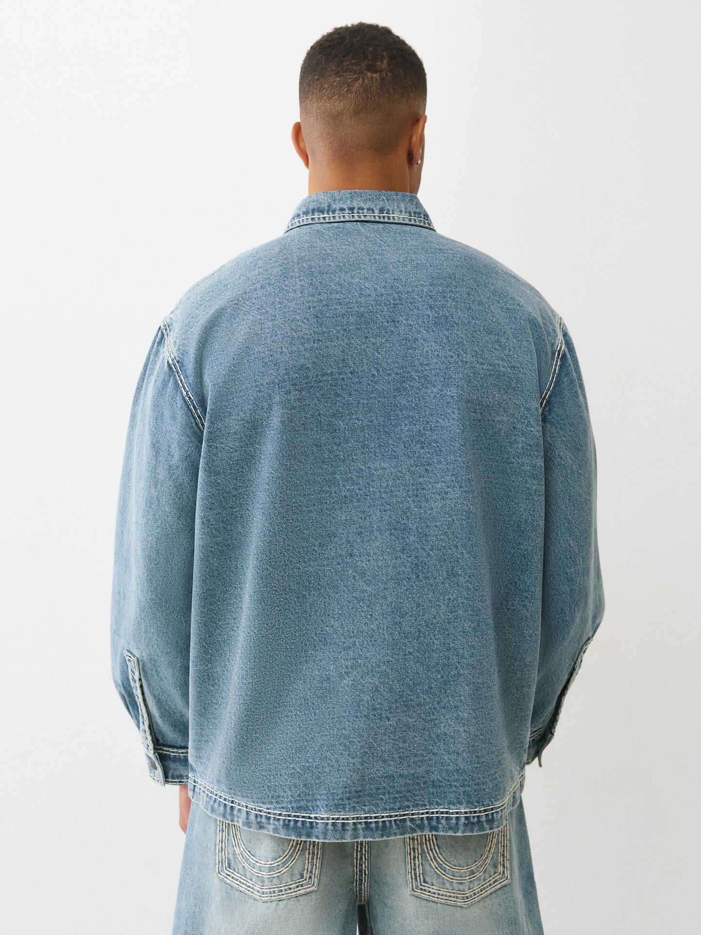STRT HEM DENIM SUPER QT SHIRT