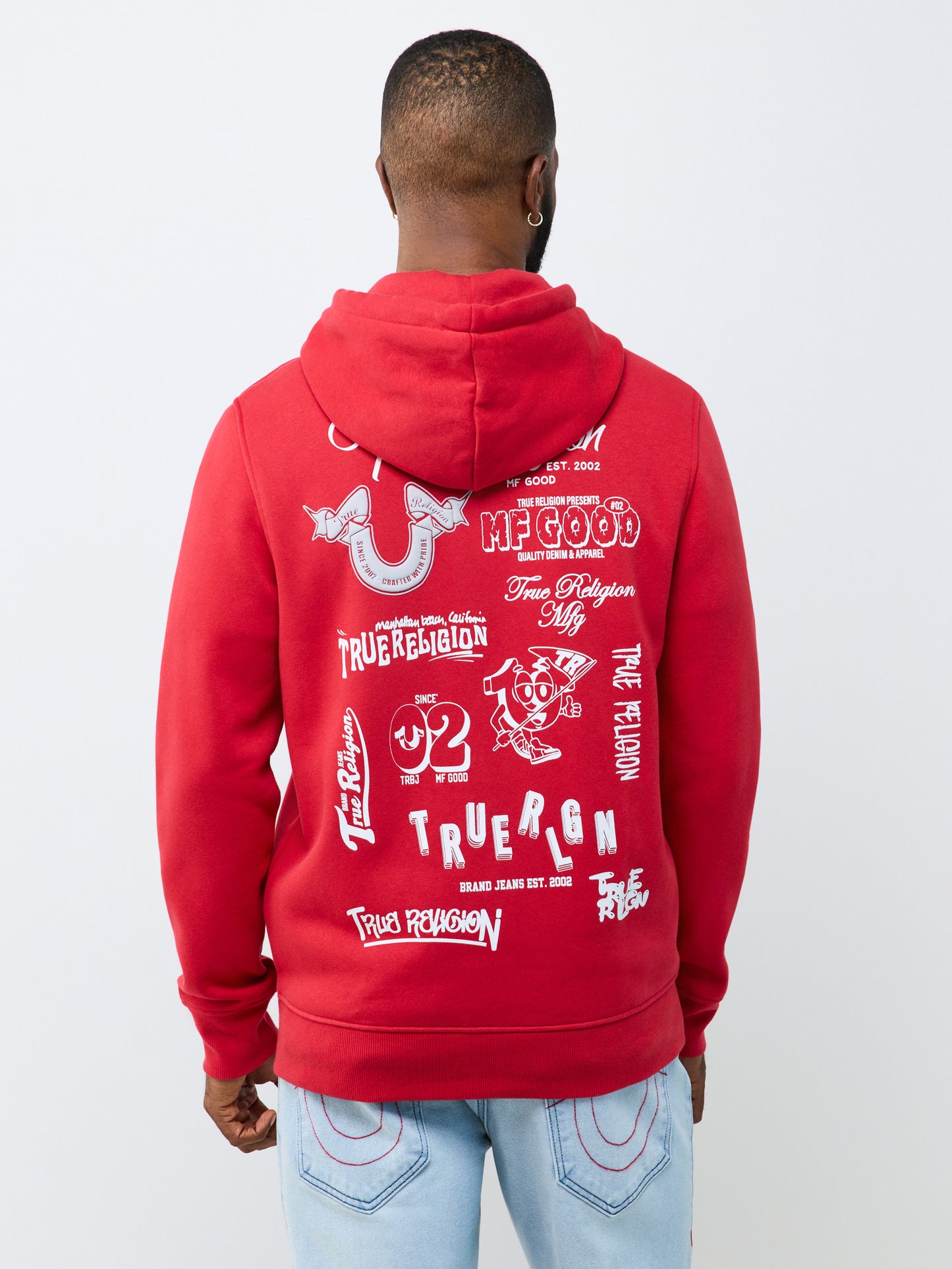 RIBBON SKETCH ZIP HOODIE