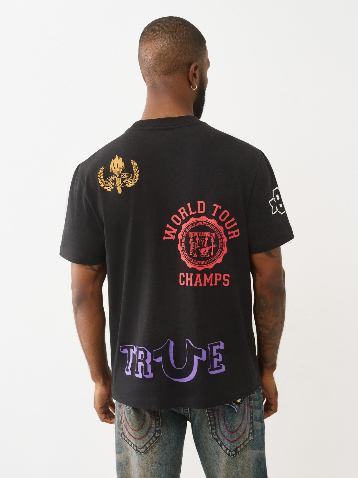 SS EMBROIDERY UNI LOGO TEE