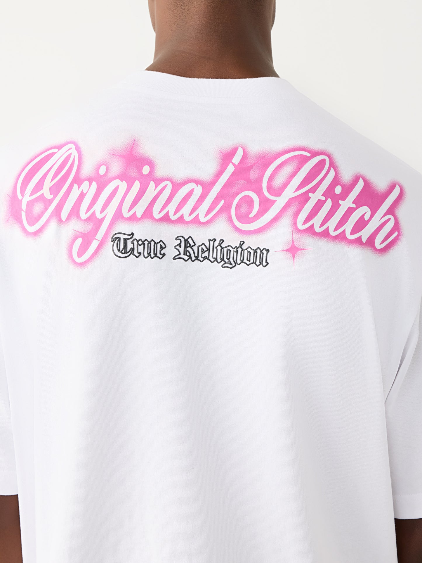 XL CRYSTAL LOGO BOXY TEE