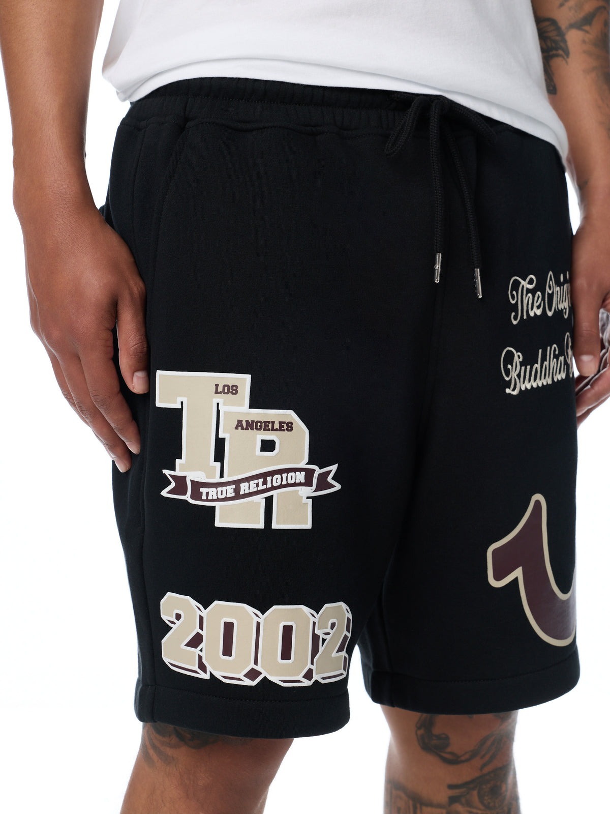 COLLEGIATE LOGO FLEECE SHORTS