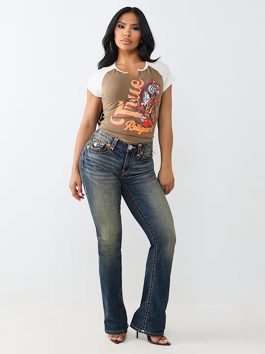 BECCA MR BOOTCUT SUP T FLAP