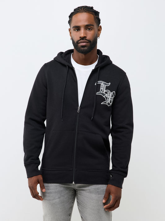PROPERTY OF NONE ZIP HOODIE