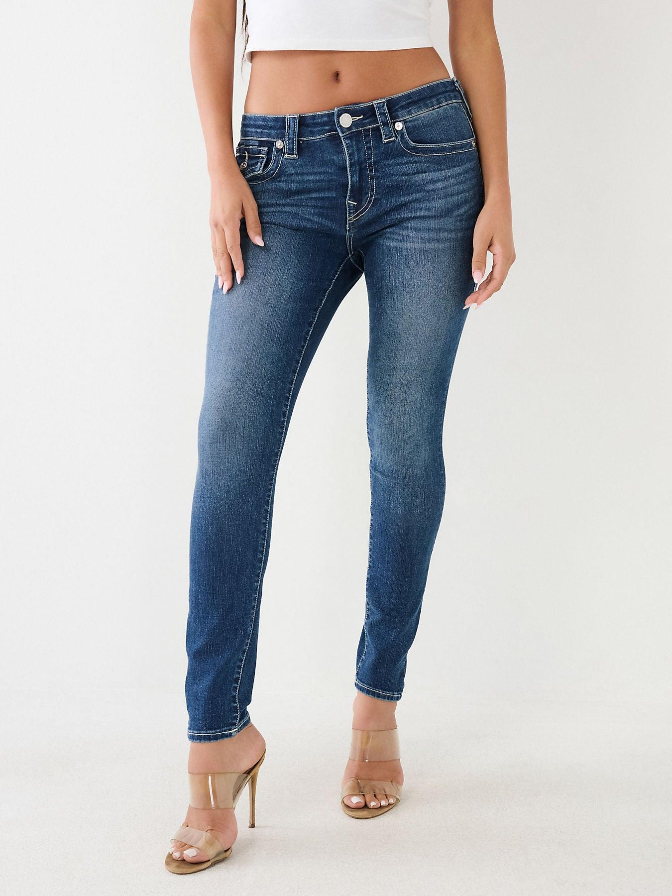JENNIE MID RISE SKINNY FLAP