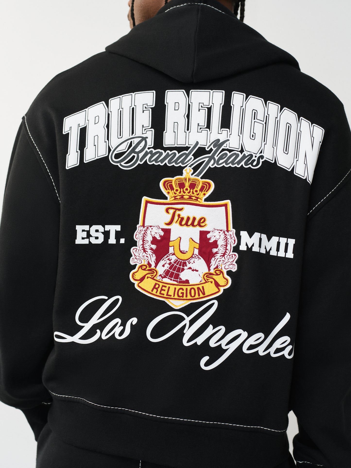 TR CREST BIG T BOXY ZIP UP