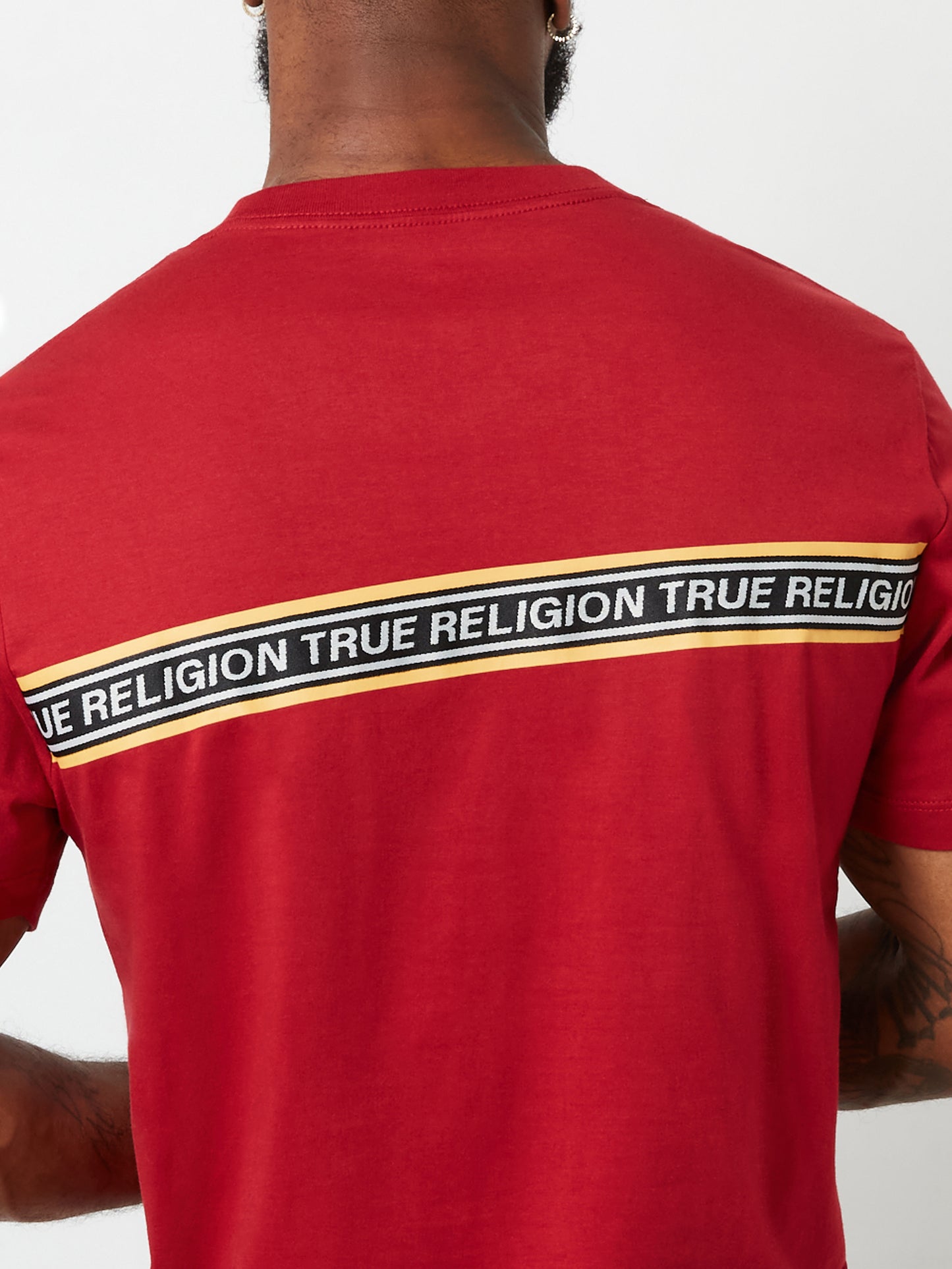 TR CONTRAST TAPING TEE