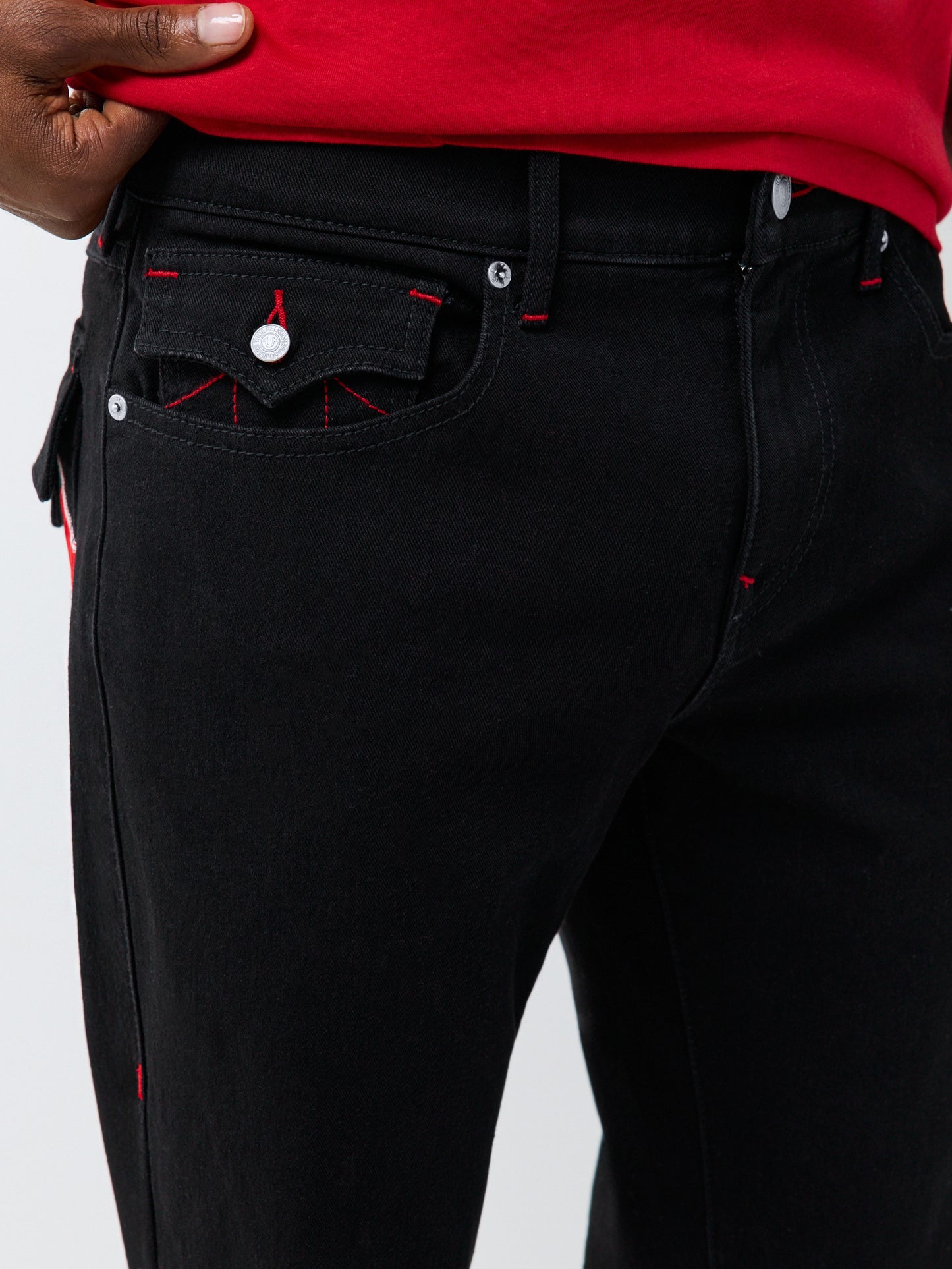 BILLY SN APPLIQUE FLAP BOOTCUT