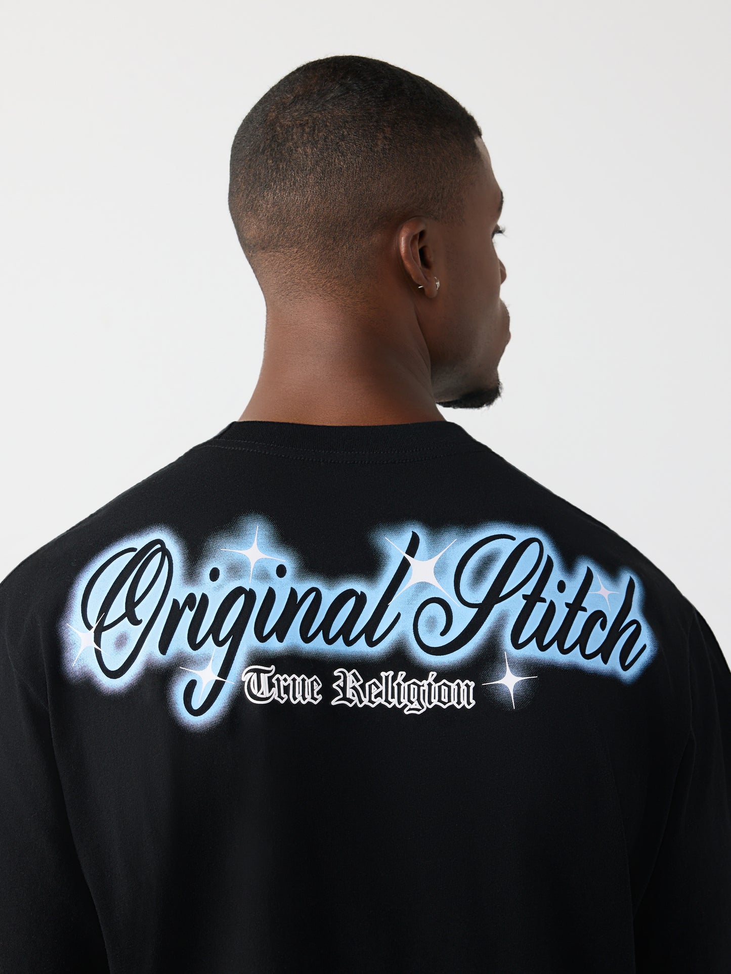 XL CRYSTAL LOGO BOXY TEE