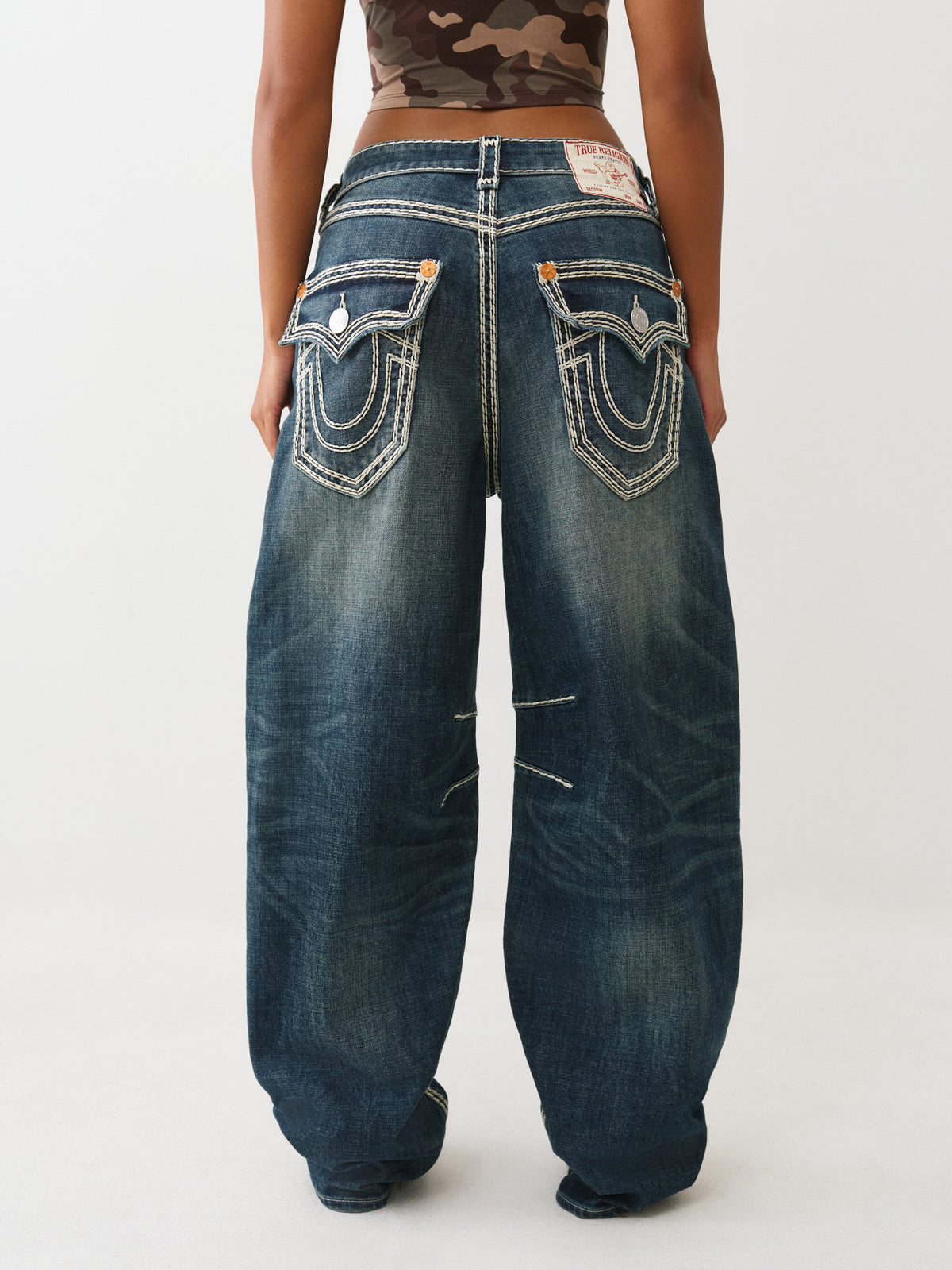 BAILEY BARREL PANT SUP QT FLAP
