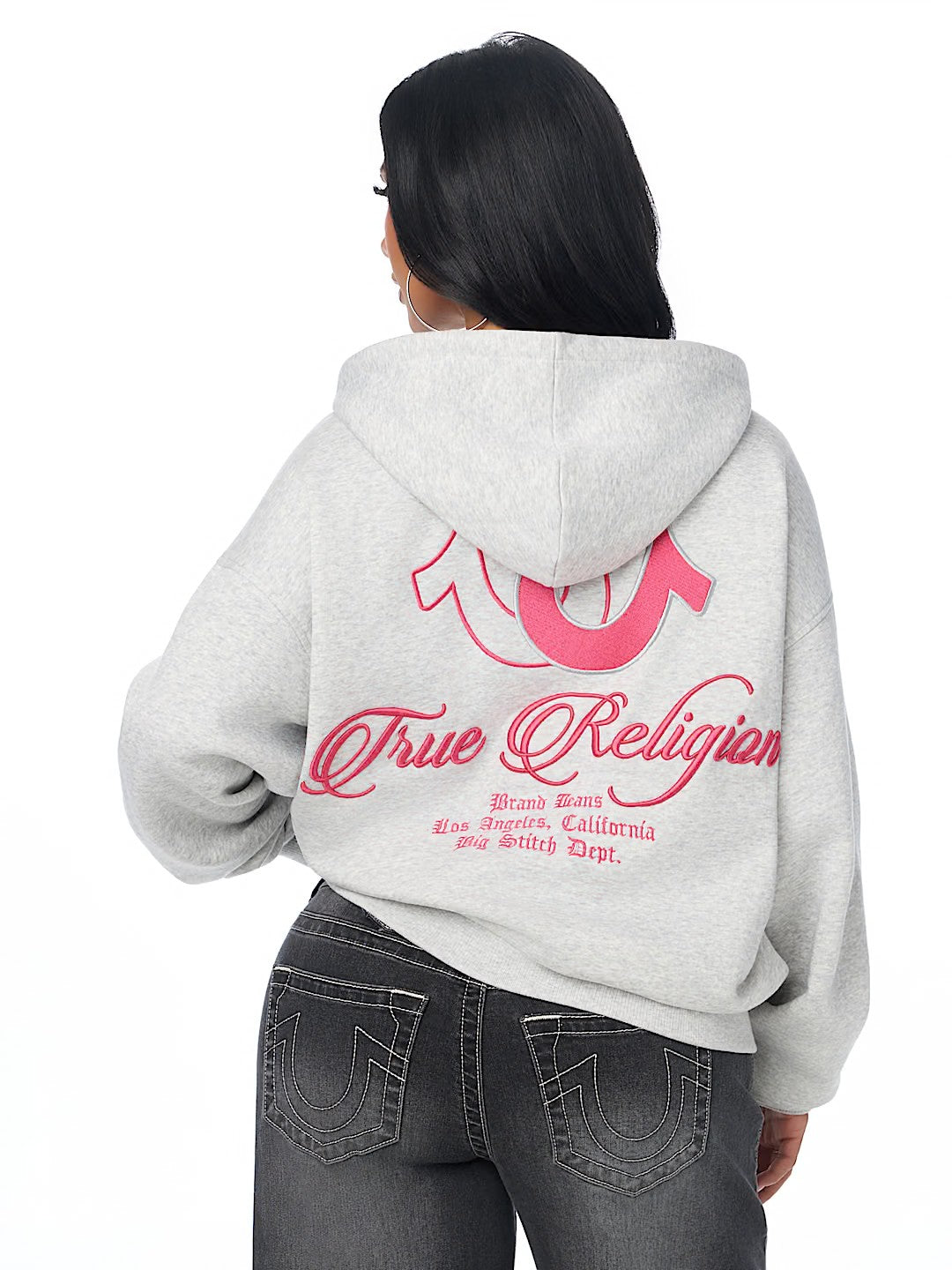 EMBROIDERED OVERSIZED HOODIE