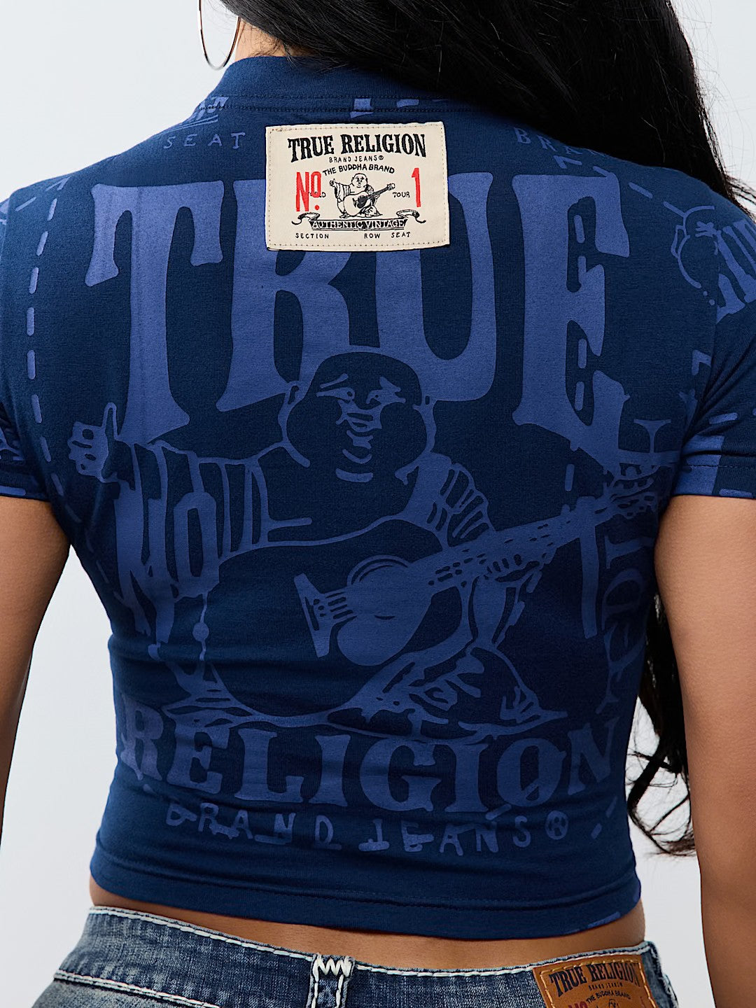 CRYSTAL TR LOGO TIMELESS TEE