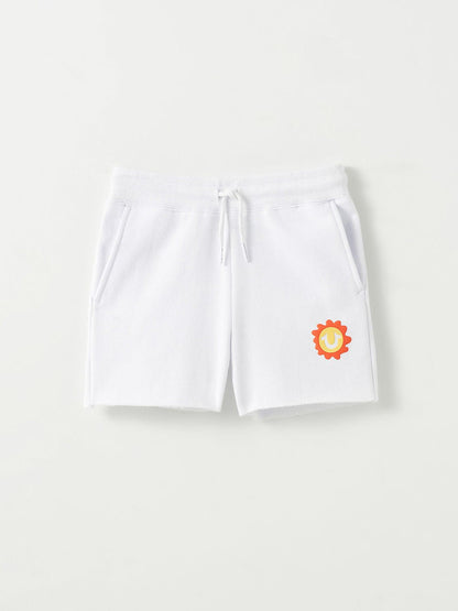 FLOWER HS SWEATSHORT