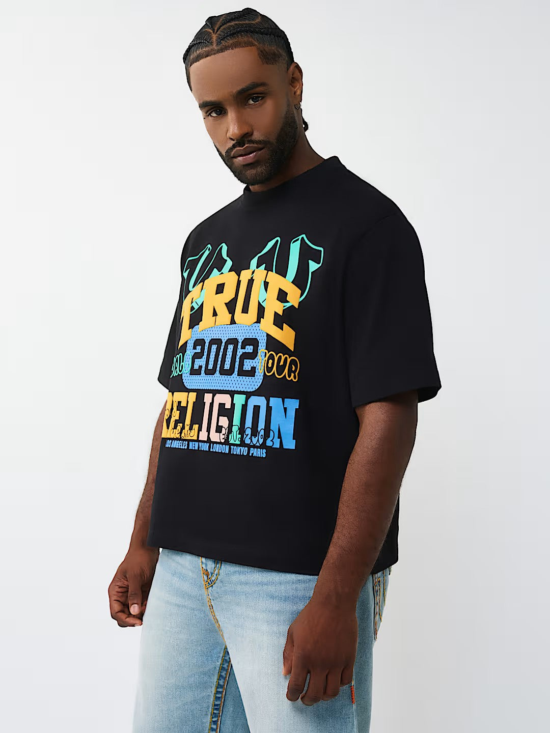 SS TRUE UNIVERSITY BOXY TEE