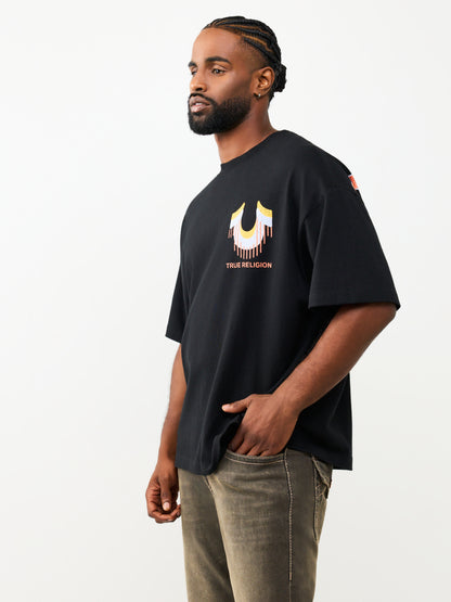 SS RETRO LOGO OVERSIZED TEE