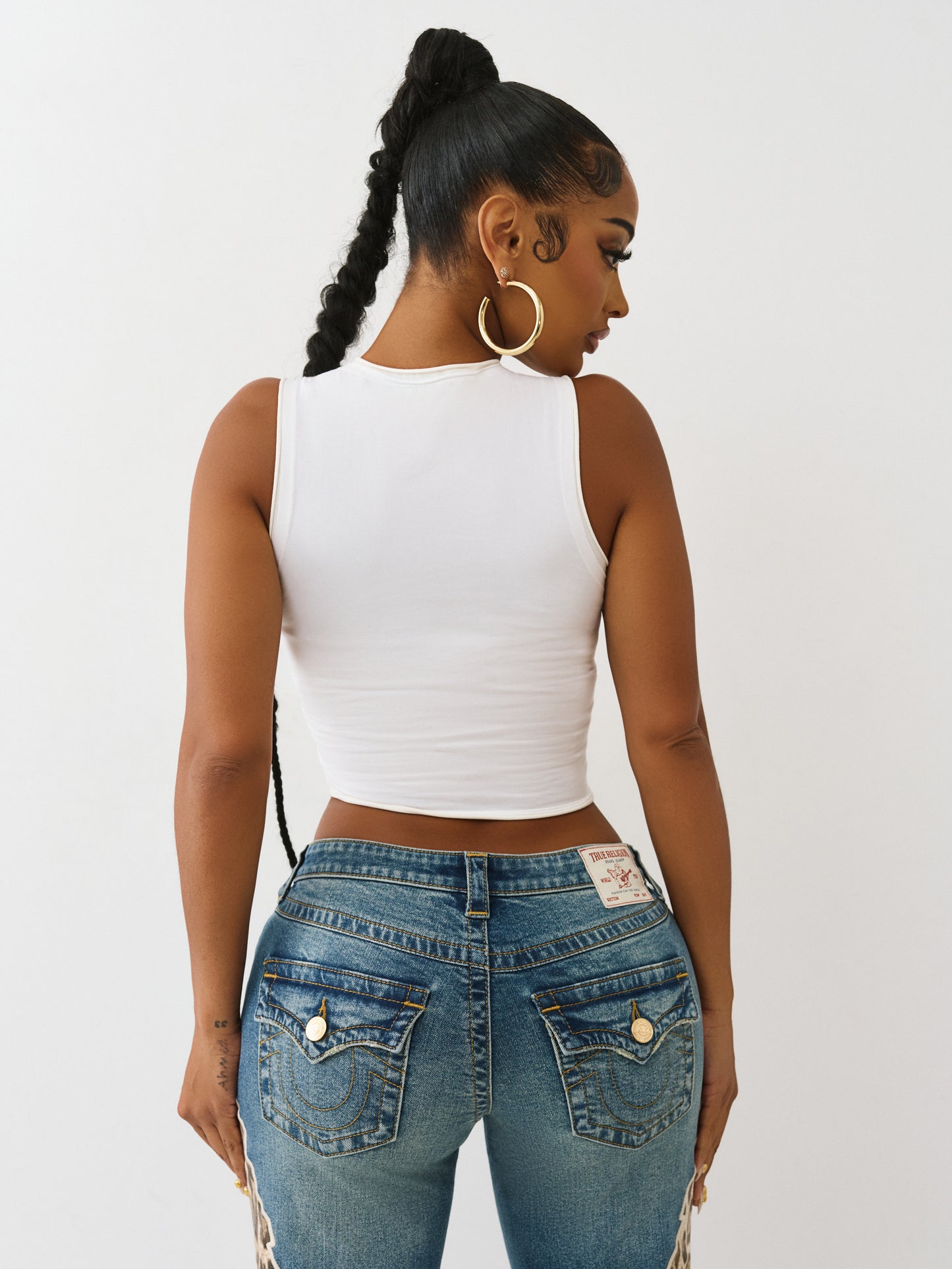 LAYERED RIPPED TANK TOP