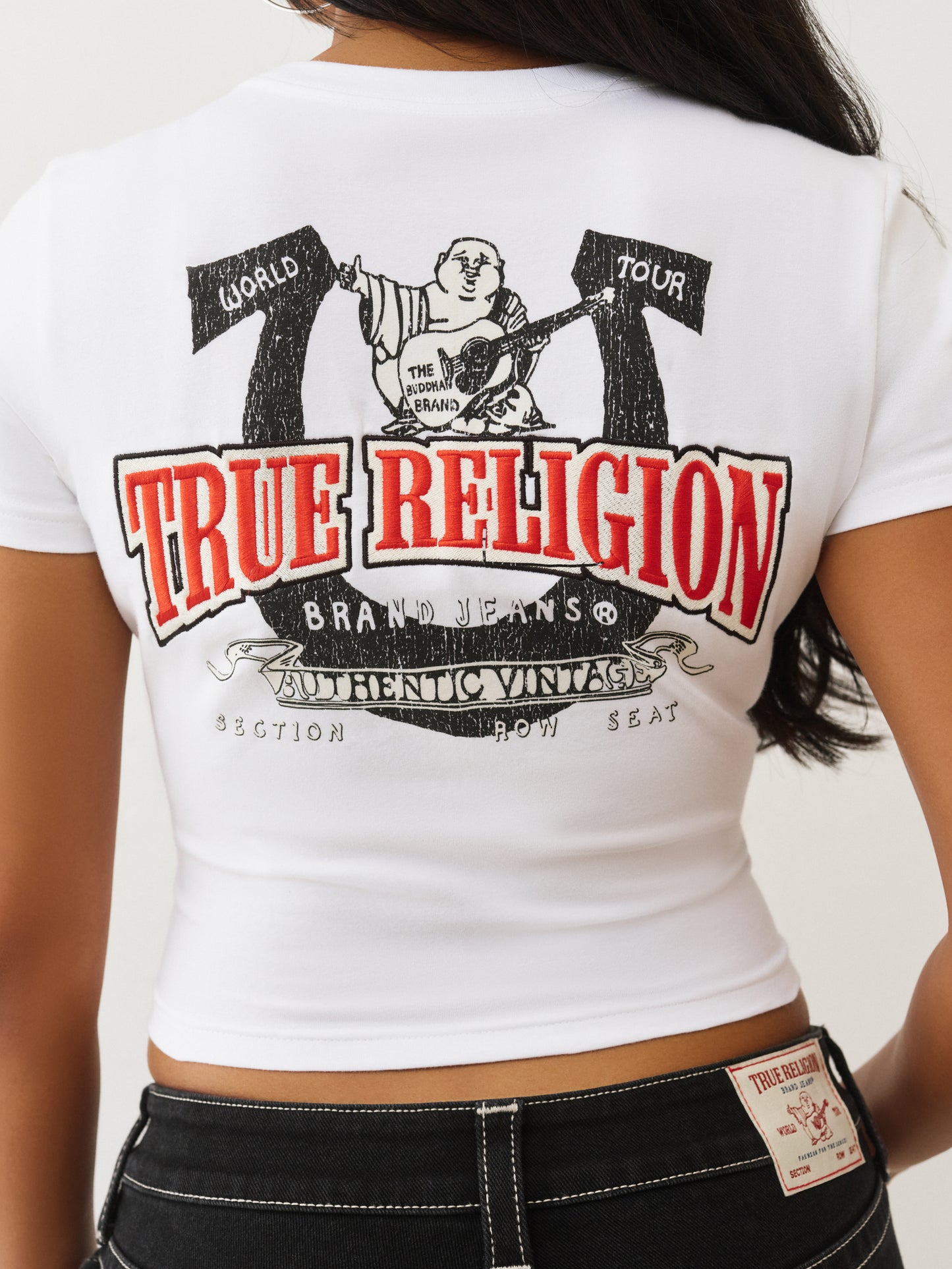 PRINTED TRUE RELGION BABY TEE