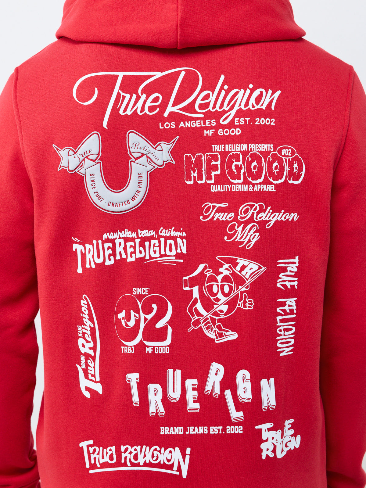 RIBBON SKETCH ZIP HOODIE