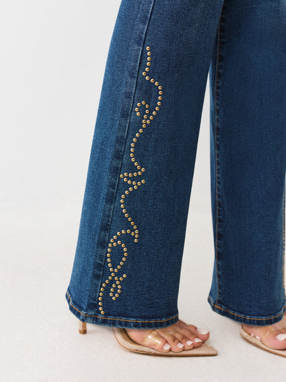 BECCA SN STUD MR BOOTCUT