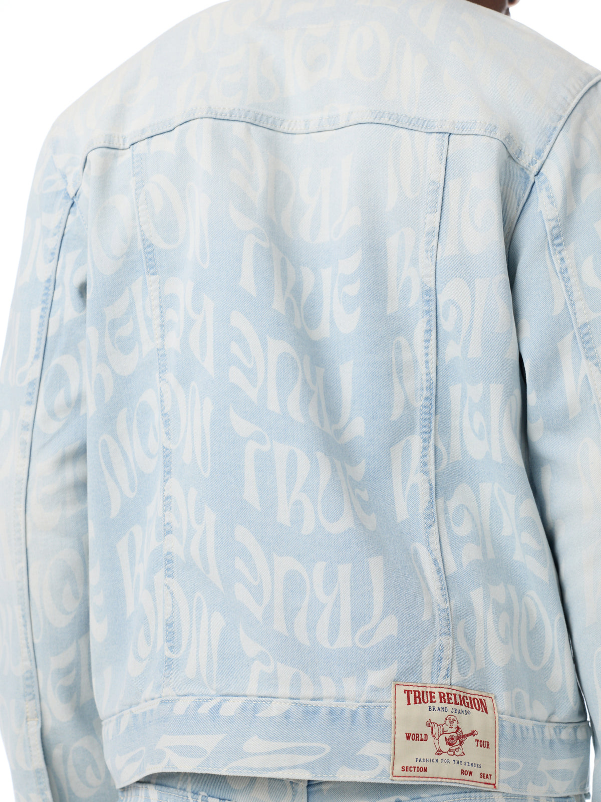 JESSE SN AOP TRUCKER JACKET