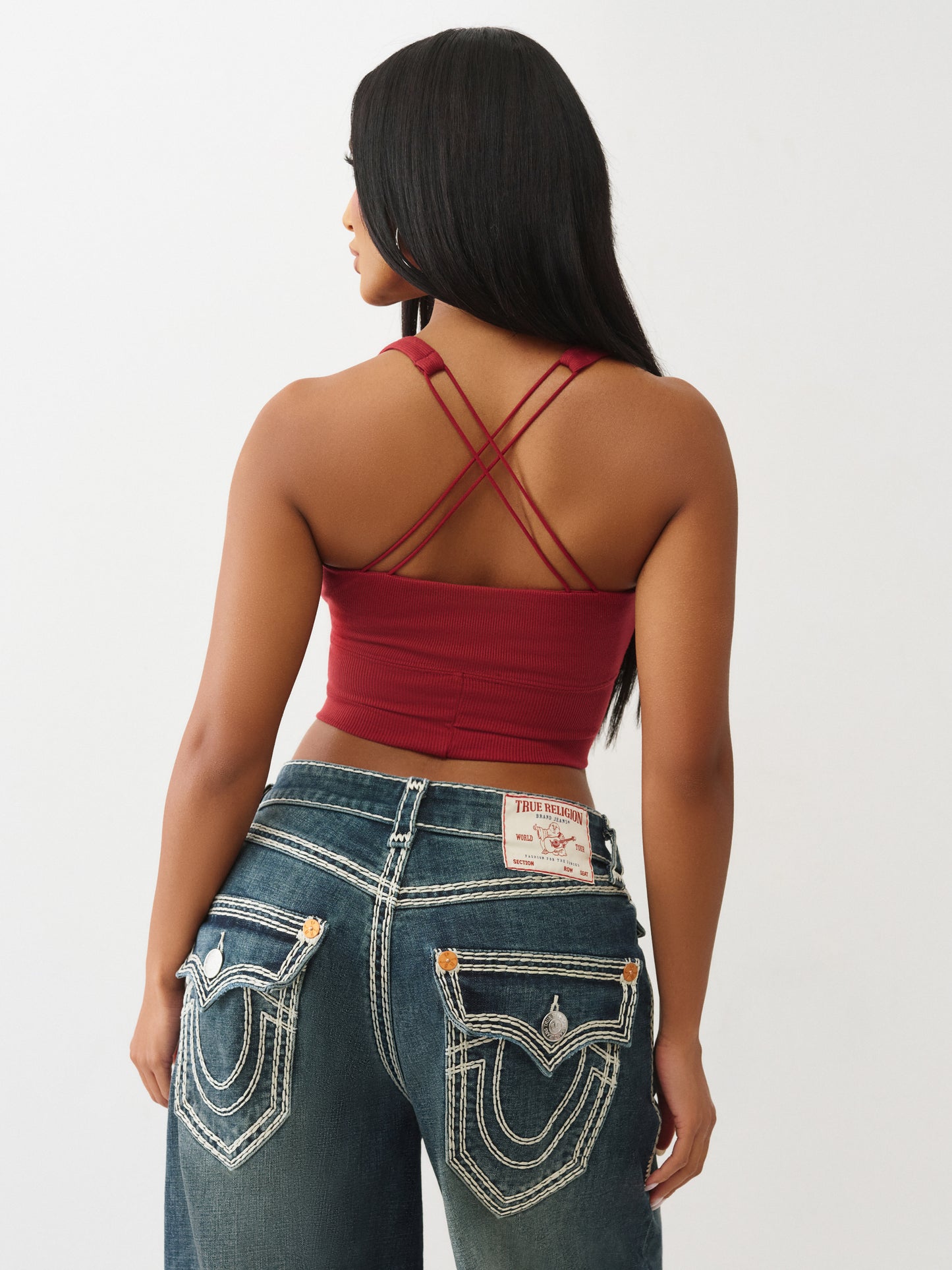 STRAPPY V NOTCH RIB TANK