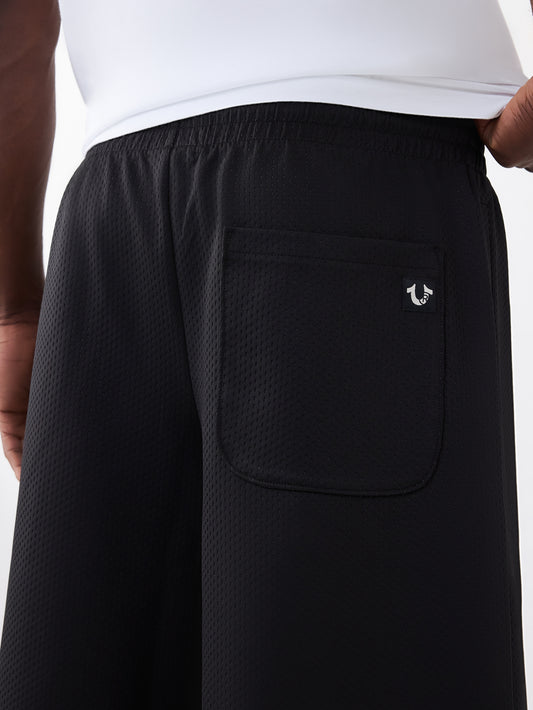 XL CRYSTAL MESH MIKEY SHORT