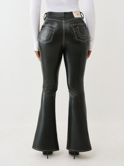 PU LACE UP CHARLIE HR FLARE