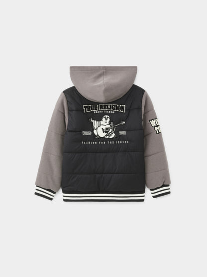 BOYS TRBJ WORLD TOUR PUFFER para niños