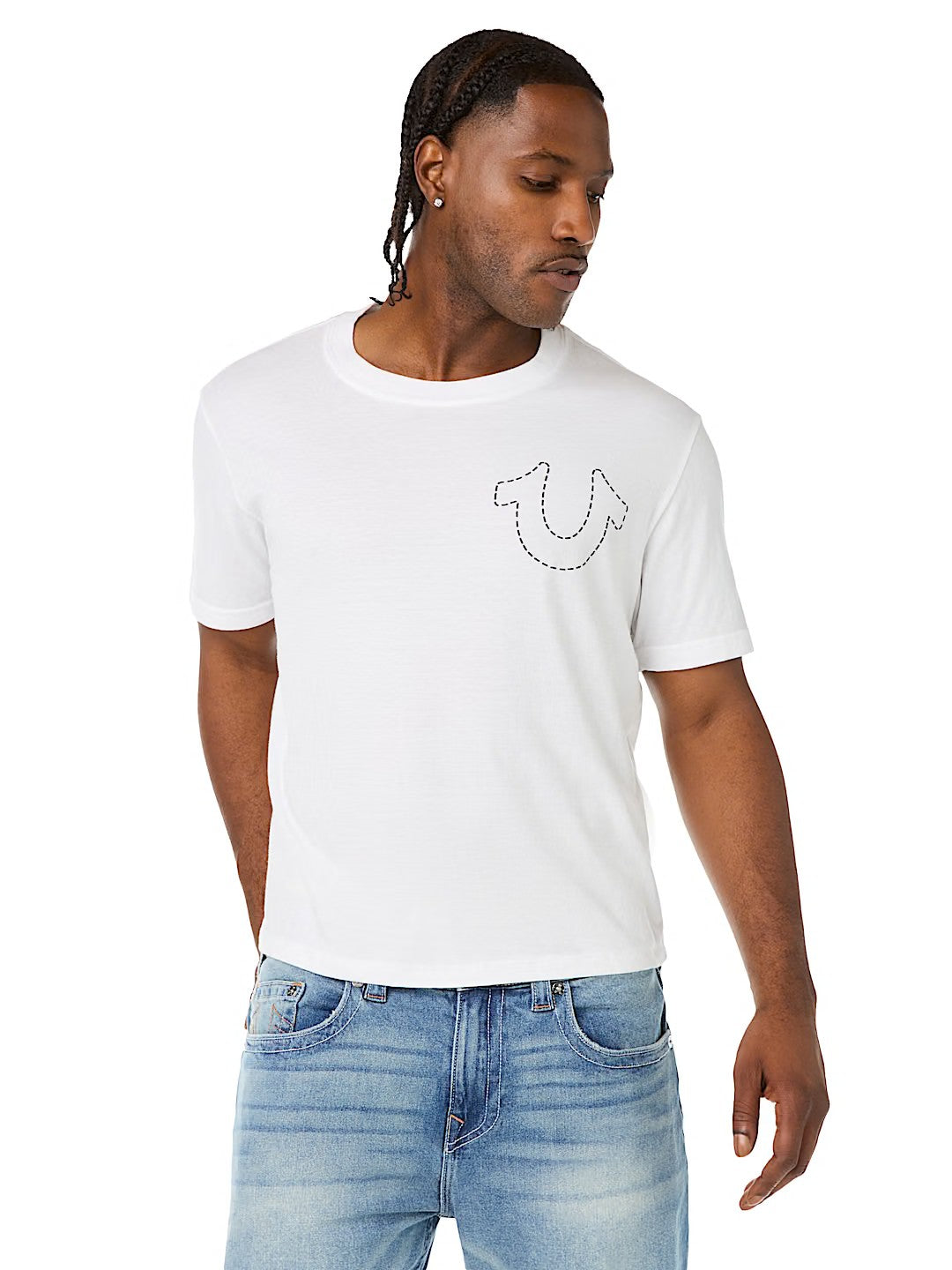 SS HS PRINT TEE