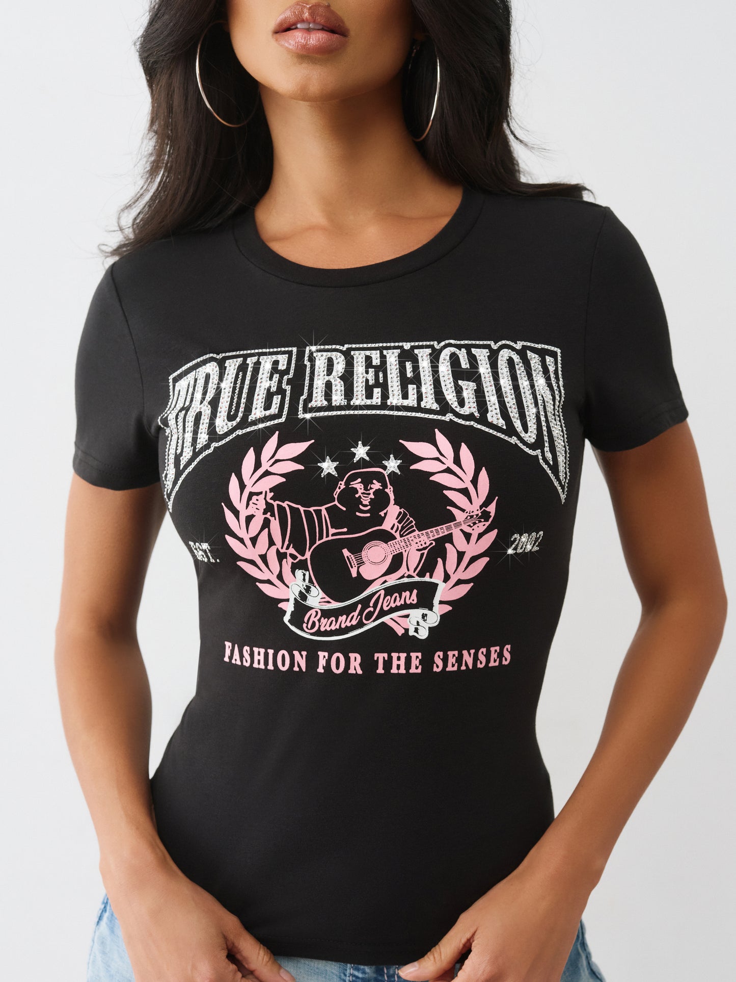 CRYSTAL BUDDHA CREW SS TEE