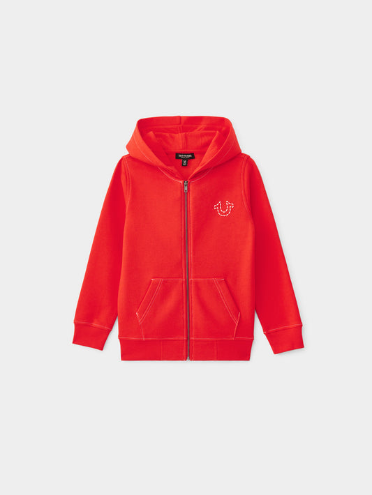 TR STITCH WORLD TOUR ZIP UP para niños