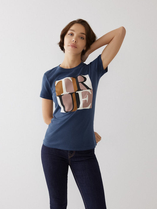 TR BLOCK LOGO SS TEE