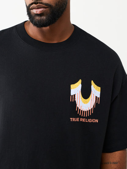 SS RETRO LOGO OVERSIZED TEE