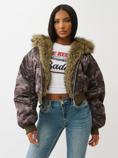 CAMO RELAXED GF JACKET