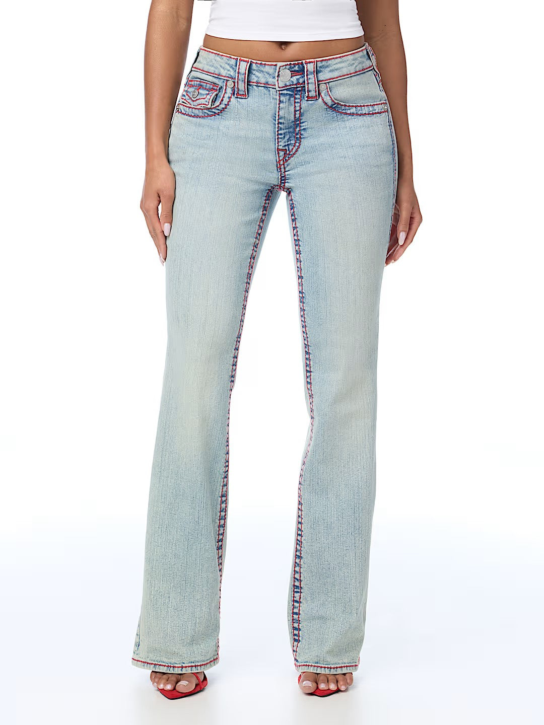 BECCA MR BOOTCUT BIG T FLAP