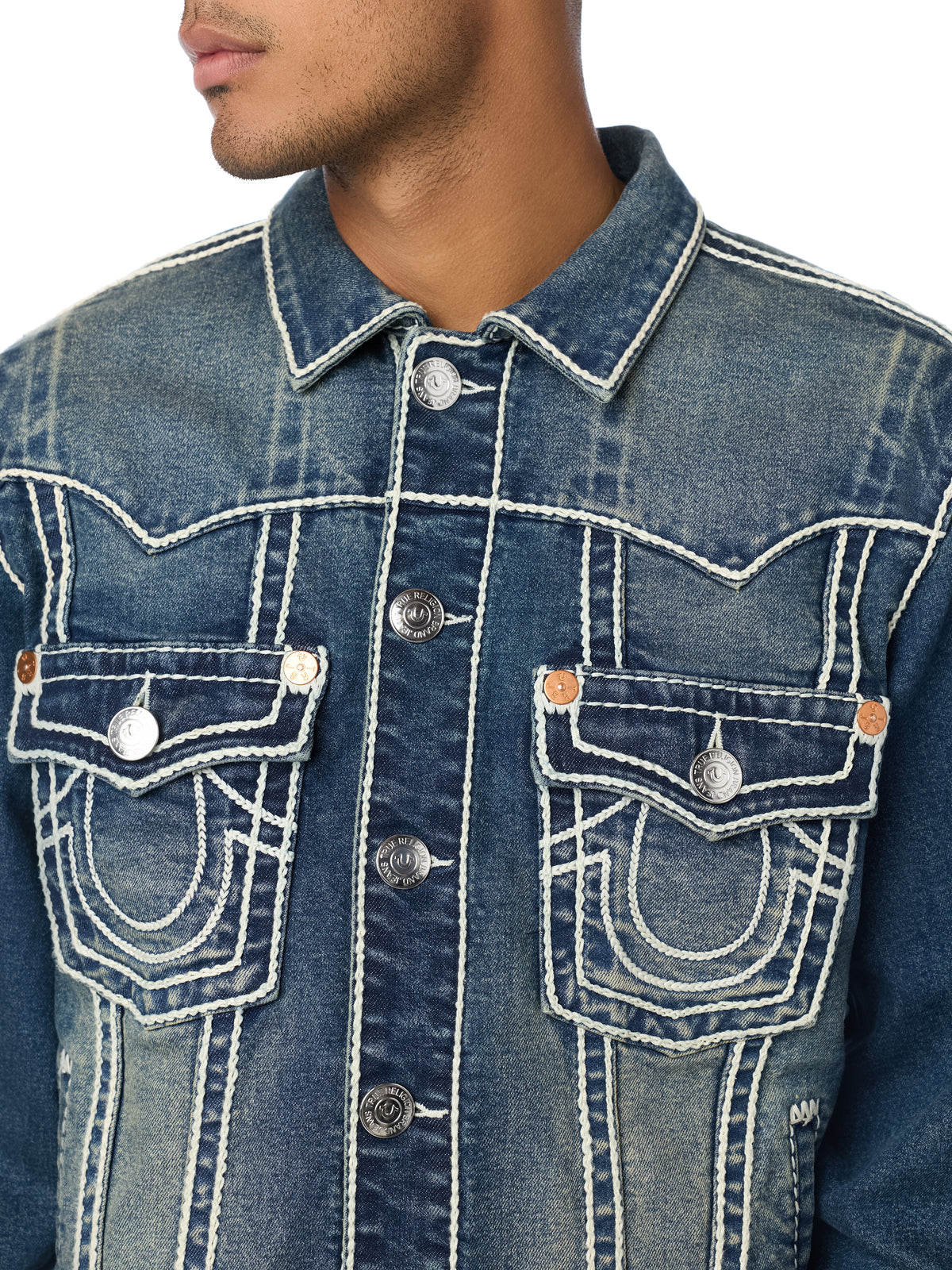 OVERSIZE ROPE STITCH JIMMY JKT