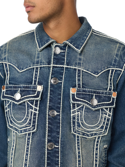 OVERSIZE ROPE STITCH JIMMY JKT
