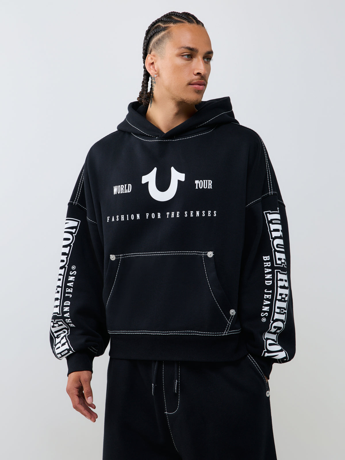 BIG T OVERSIZED HOODIE