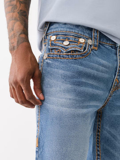 RICKY SUPER T SHORT RAW HEM