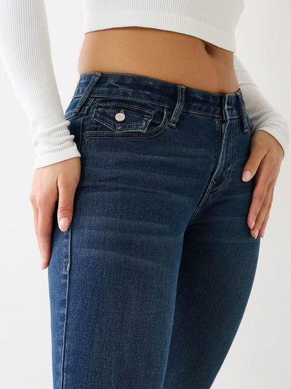 BECCA SN CRYSTAL FLAP BOOTCUT