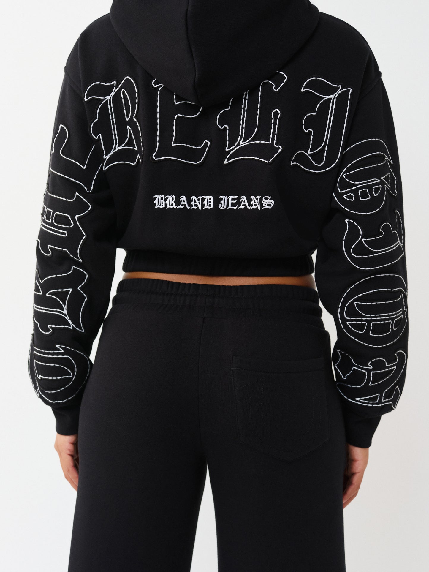 APPLIQUE RLX ZIP UP HOOD