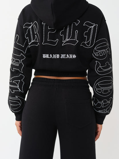 APPLIQUE RLX ZIP UP HOOD