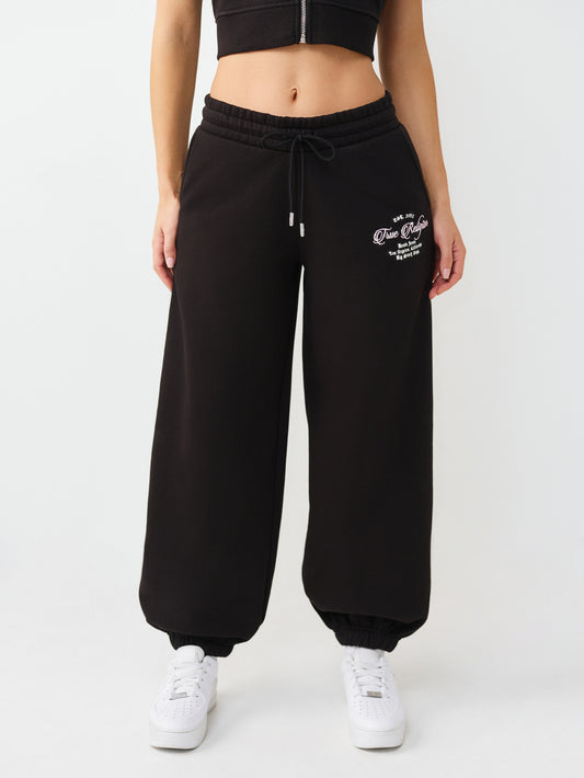 CRYSTAL BAGGY JOGGERS