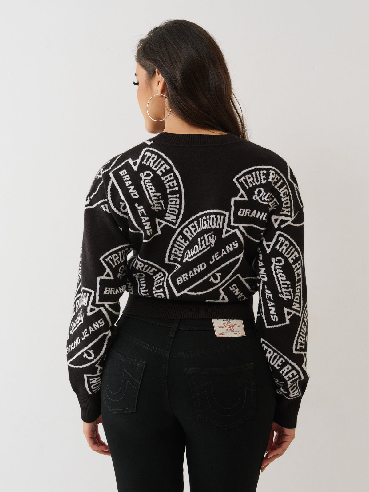 TRBJ JAQUARD SWEATER